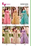 Kanchan Vol 1 By Kashvi Linen Cotton With Work Saree